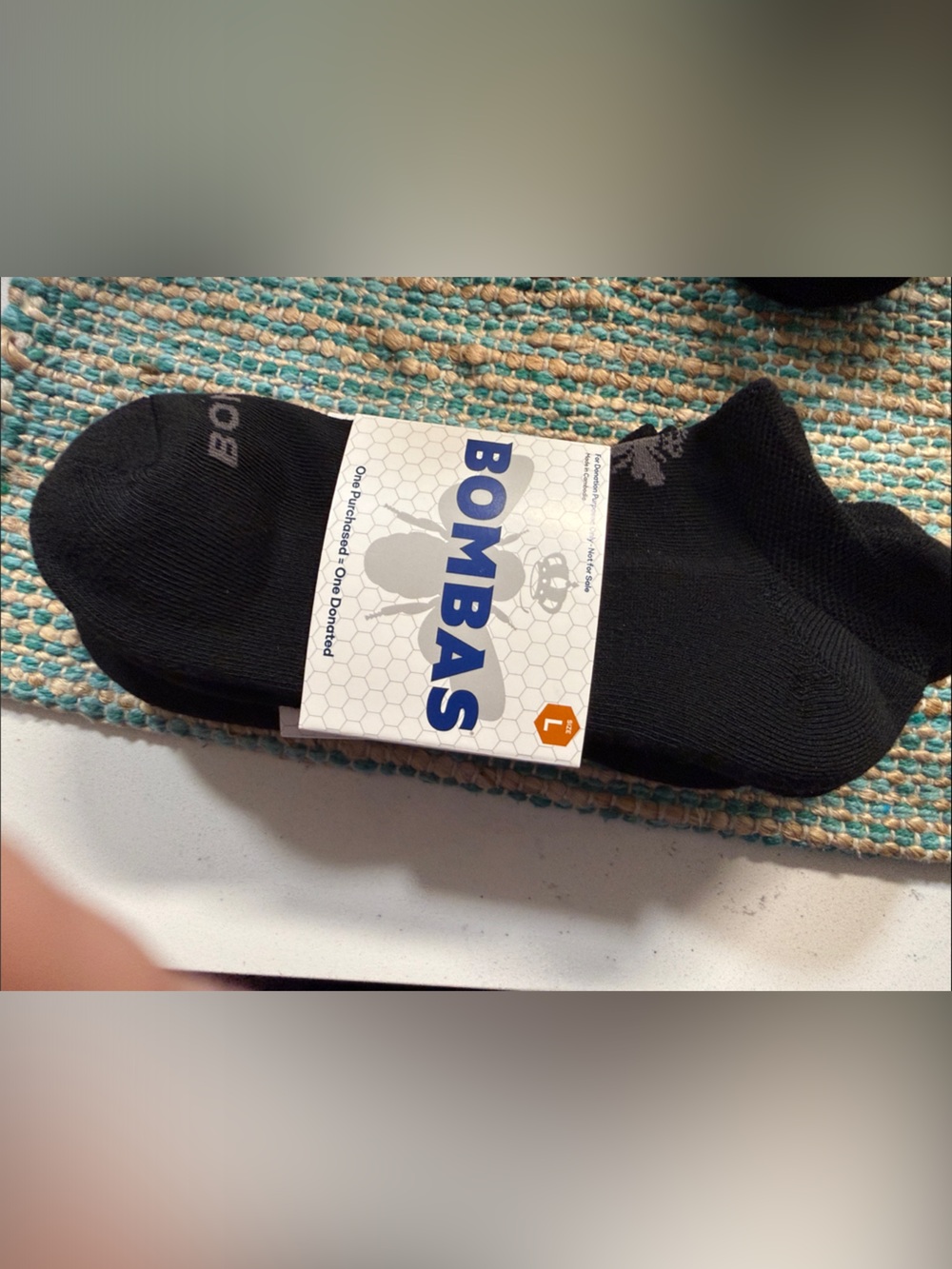 🌻NEW🌻Bombas Black Low-Cut Athletic No-Show Socks for Men or woman (Pair)